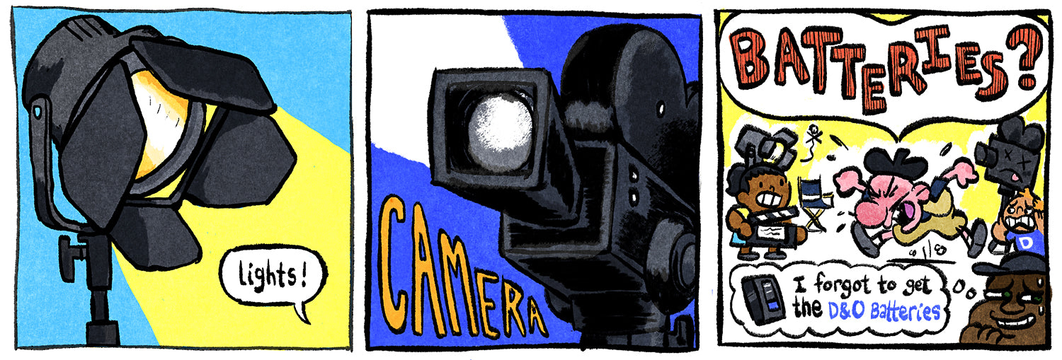 D&O Lighting Short Comic Strips Spring Break 2021 LED Light Panel