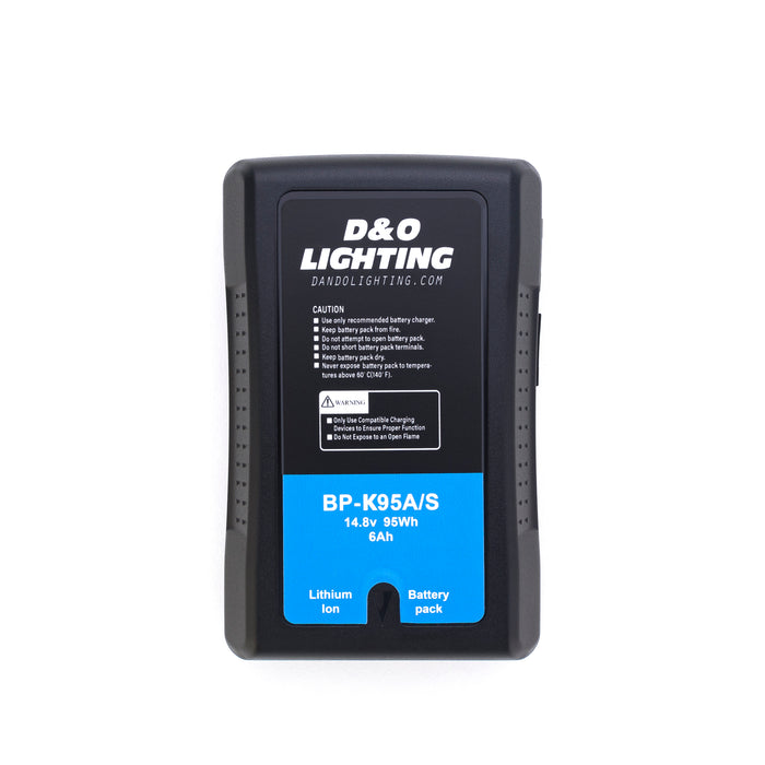 High Capacity Dual V-Mount Batteries with Charger
