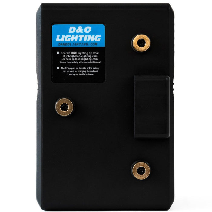 FS Gold Mount Battery Plate With D-Tap Port – For Camcorder Gold Mount Batteries
